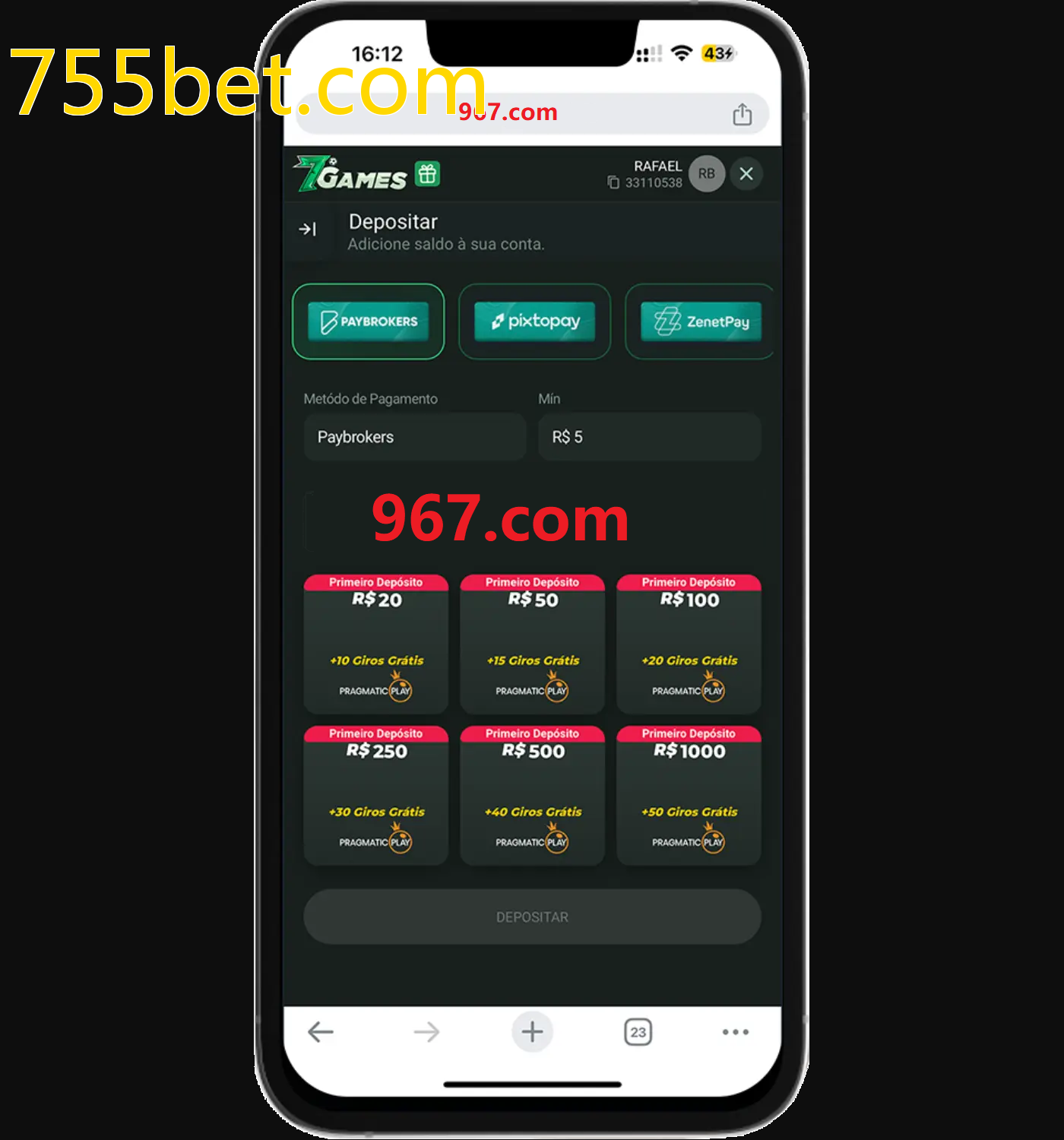 Baixe o aplicativo 755bet.com para jogar a qualquer momento